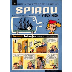 ABAO Fascicules Spirou 1961/03/02 n°1194 (avec le mini-récit)