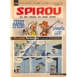 ABAO Fascicules Spirou 1961/02/16 n°1192 (avec le mini-récit)