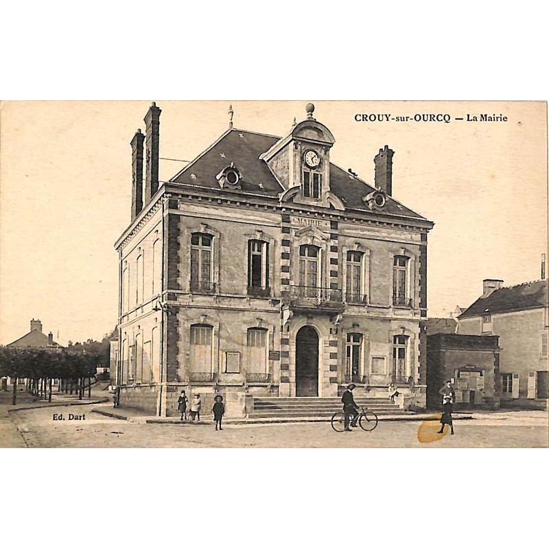 ABAO 77 - Seine-et-Marne [77] Crouy-sur-Ourcq - La Mairie.