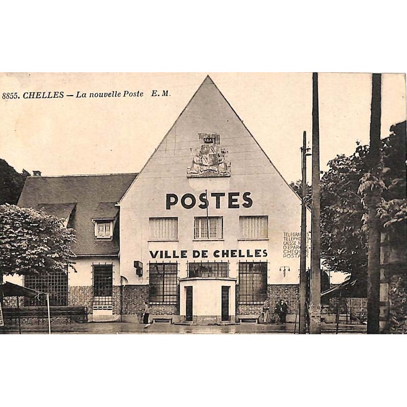 ABAO 77 - Seine-et-Marne [77] Chelles - La nouvelle Poste.