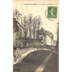 ABAO 77 - Seine-et-Marne [77] Fleury-en-Seine - Les fossés et le Château.