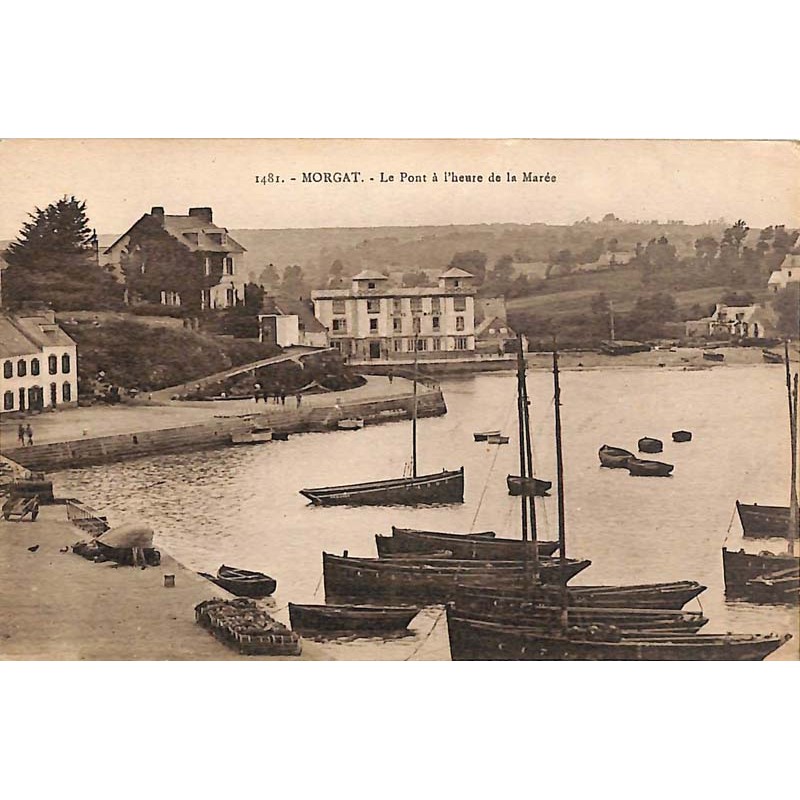 ABAO 29 - Finistère [29] Morgat - Le Pont à l'heure de la Marée.