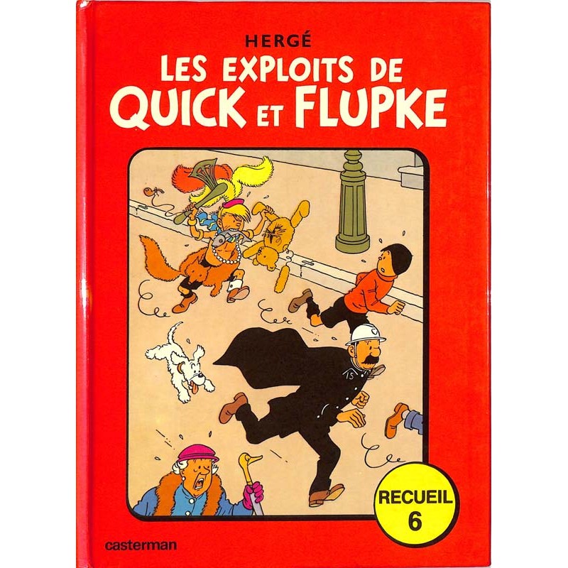 ABAO Bandes dessinées Quick et Flupke Recueil 6