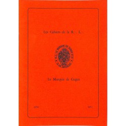 ABAO Franc-Maçonnerie Les Cahiers de la R.·. L.·. Le Marquis de Gages 01