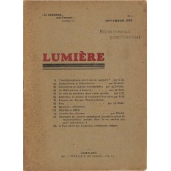 ABAO Franc-Maçonnerie Lumière 1932 n°1