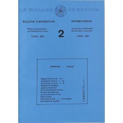 ABAO Franc-Maçonnerie Le Maillon de Schakel - Bulletin d'information 1983 n°2.