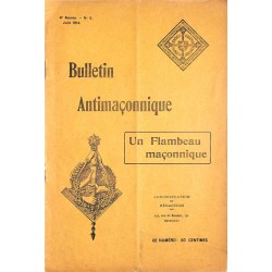 ABAO Franc-Maçonnerie [Anti-maçonnerie] Bulletin antimaçonnique. 1914-06.