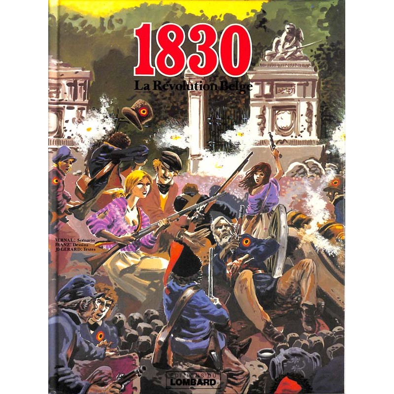 ABAO Bandes dessinées 1830, la révolution belge