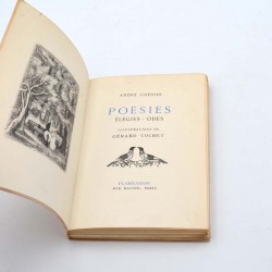 ABAO Poésie Chénier (André) - Poésies. Illustrations de Gérard cochet.