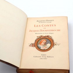 ABAO Grands papiers France (Anatole) - Les Contes de Jacques Tournebroche. EO num/100 ex.