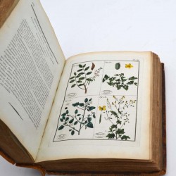 ABAO Sciences naturelles ROQUES (Joseph) - Plantes usuelles, indigènes et exotiques. 2 tomes en 1 vol.