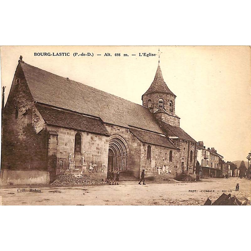 ABAO 63 - Puy-de-Dôme [63] Bourg-Lastic - L'Église.