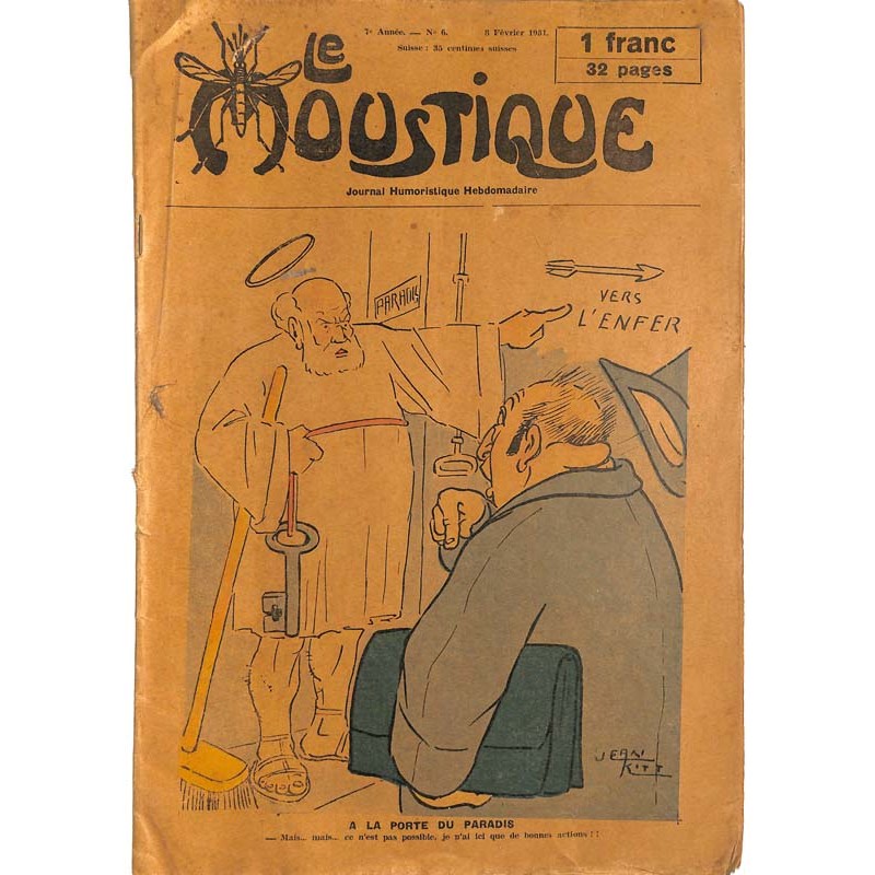 ABAO Moustique (Le) Le Moustique 1931 - n°06