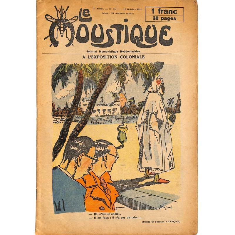 ABAO Moustique (Le) Le Moustique 1931 - n°41