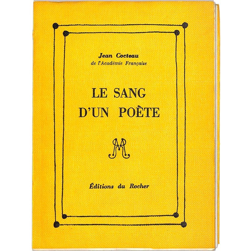 ABAO Littérature Cocteau (Jean) - Le Sang d'un poète.