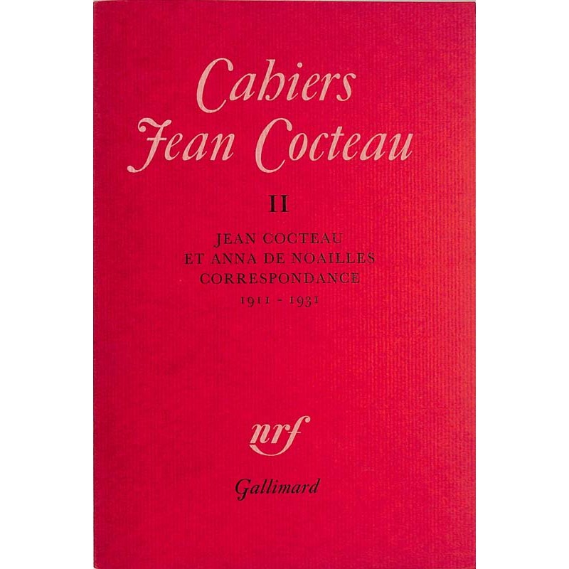 ABAO Romans Cocteau (Jean) - Cahiers Jean Cocteau II.