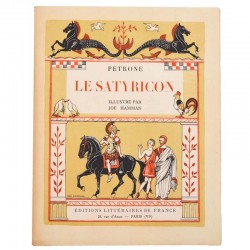 ABAO Livres illustrés Pétrone - Le Satyricon. Illustrations de Joe Hamman.