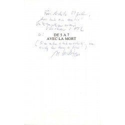 ABAO Littérature populaire Duchâteau (André-Paul) - De 5 à 7 avec la mort. + Dédicace.