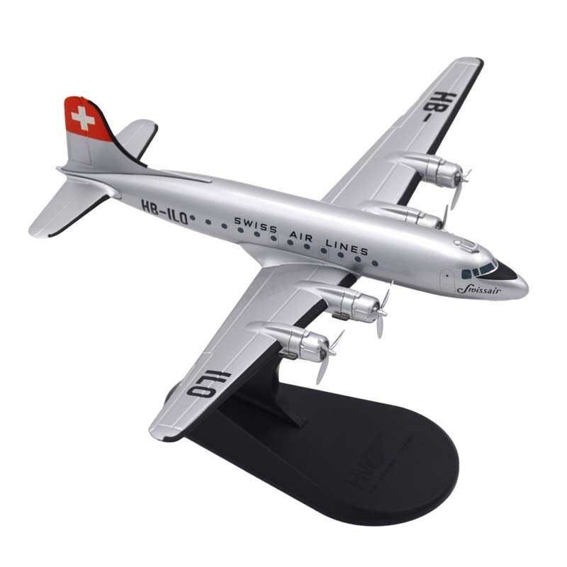 ABAO Aviation Hobby Master (1/200) Douglas DC-4. Swiss Airlines. HB-ILO.
