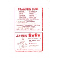 ABAO Bandes dessinées Tintin recueil 182 (B)