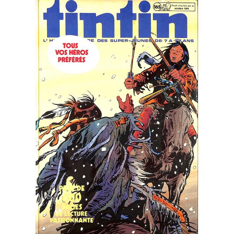 ABAO Bandes dessinées Tintin recueil 165