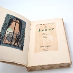 ABAO Livres illustrés Dostoïevski (Fiodor) - Le Joueur. TL + DESSIN de Grau-Sala.