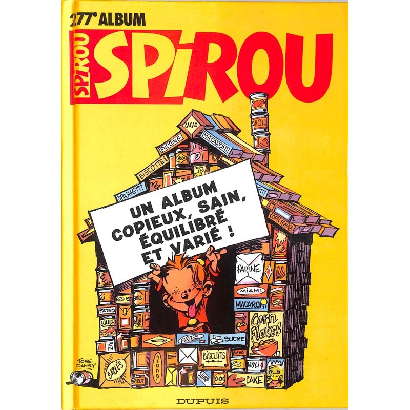 ABAO Bandes dessinées Spirou album n°277