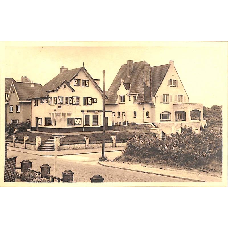 ABAO Flandre occidentale Knokke-Heist (Duinbergen) - Villas « Les Oyats », « Sérénité », « Le Corbeau ».
