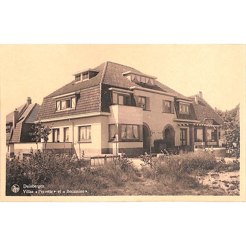 ABAO Flandre occidentale Knokke-Heist (Duinbergen) - Villas « Perrette » et « Becassine ».