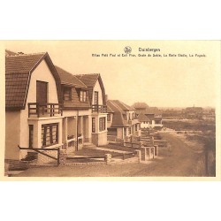 ABAO Flandre occidentale Knokke-Heist (Duinbergen) - Villas Petit Paul et Celi Flor, Grain de Sable, La Belle Etoile, La Pagode.