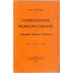 ABAO Franc-Maçonnerie Heindel (Max) - Cosmogonie rosicrucienne.