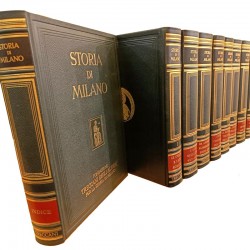 ABAO Histoire Storia di Milano. 16 Volumes + 1 volume Indice.