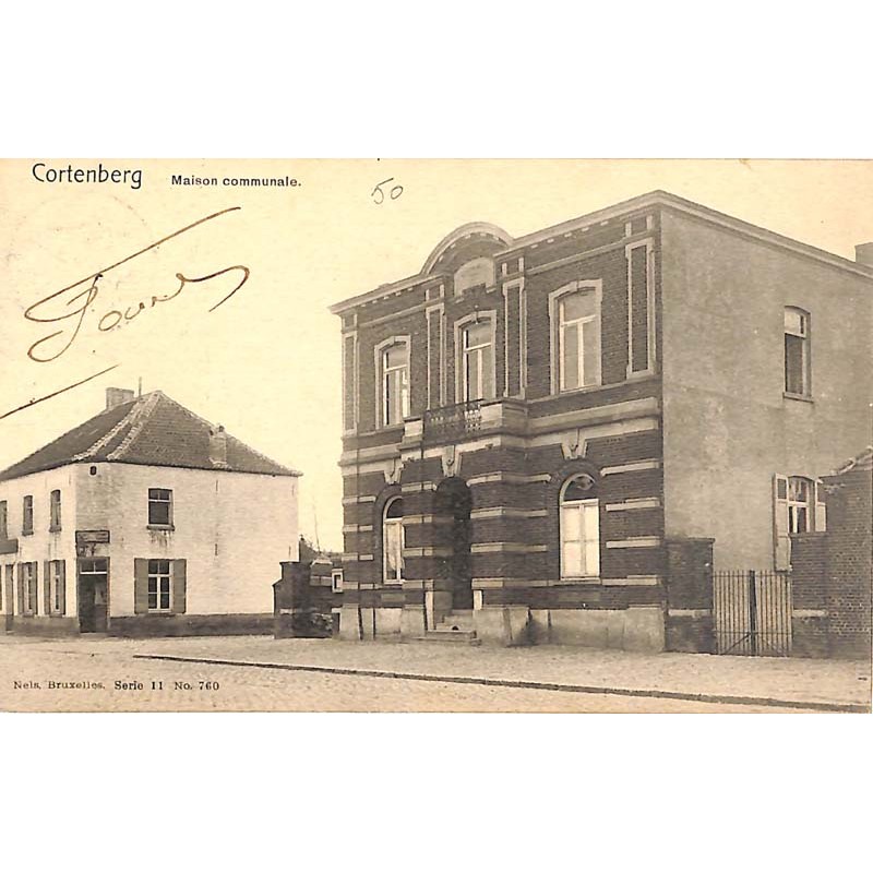 ABAO Brabant flamand Cortenberg - Hôtel et Gendarmerie.