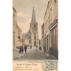 ABAO Hainaut Fontaine-l'Évêque - L'Église St Christophe.