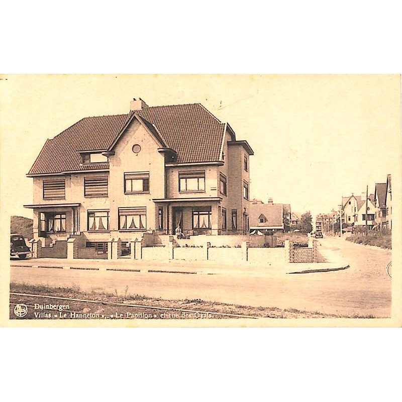 ABAO Flandre occidentale Knokke-Heist (Duinbergen) - Villas « Le Hanneton», « Le Papillon » et rue des Oyats.