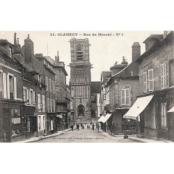 ABAO 58 - Nièvre [58] Clamecy - Rue du Marché.