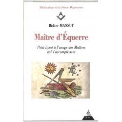 ABAO Franc-Maçonnerie Mansuy (Didier) - Maître d'équerre.