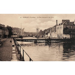 ABAO 29 - Finistère [29] Morlaix - Le Pont tournant et les Quais.