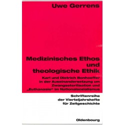 ABAO Histoire Gerrens (U.) - Medizinisches Ethos und theologische Ethik