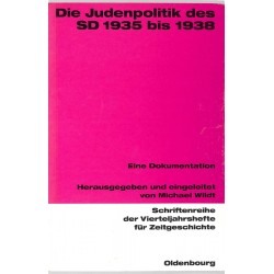 ABAO Histoire Die Judenpolitik des SD 1935 bis 1938