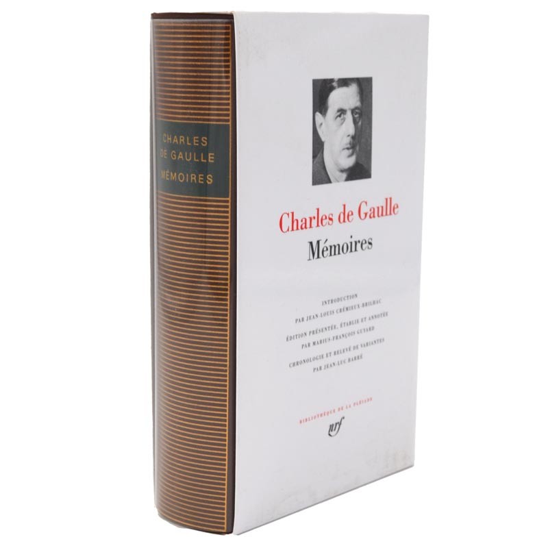 ABAO La Pléiade de Gaulle (Charles) - Mémoires.