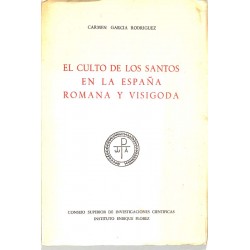 ABAO Histoire [Espagne] Garcia Rodriguez (C) - El Culto de los santos en la Espana romana y visigoda.