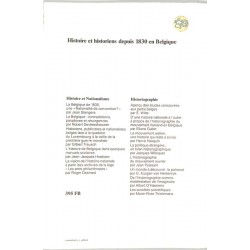 ABAO Histoire [Belgique] Histoire et historiens depuis 1830 en Belgique.