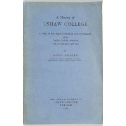 ABAO Histoire Milburn (David) - A History of Ushaw College.