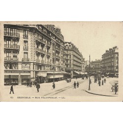ABAO 38 - Isère [38] Grenoble - Rue Félix-Poulat.