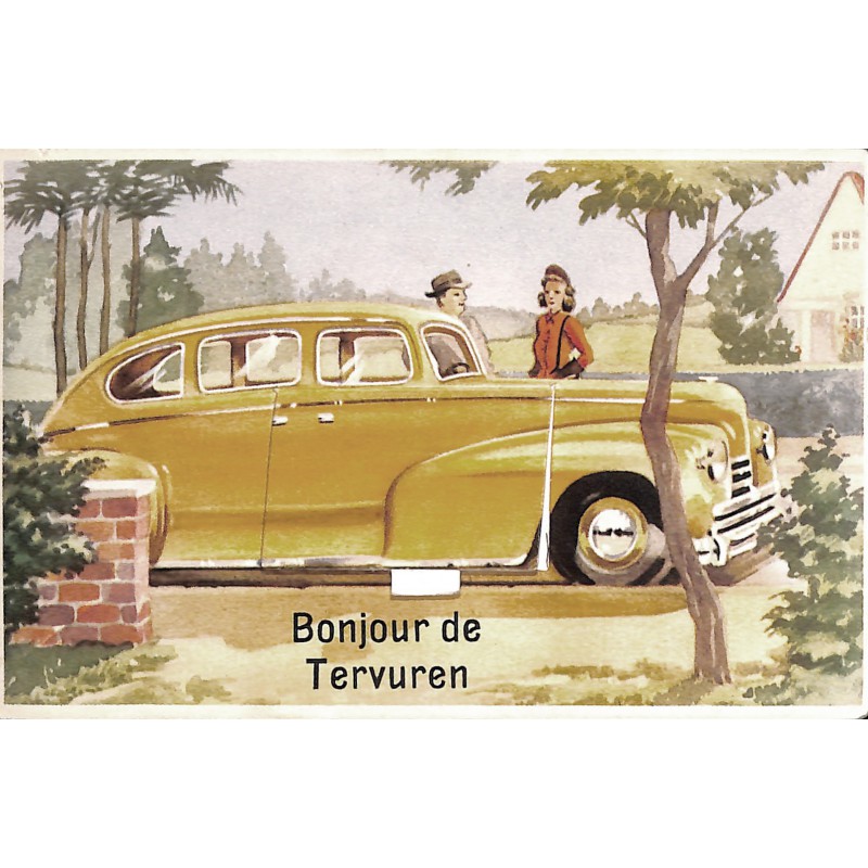 ABAO Brabant flamand Tervueren - "Bonjour de Tervuren" carte pop-up.