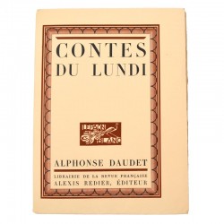 ABAO Grands papiers Daudet (Alphonse) - Contes du lundi. TL. Illustrations d'André Collot.