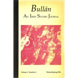 ABAO Journaux et périodiques [Bullan] An Irish studies journal. Volume 2. Number 2. Winter/spring 1996.