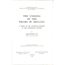 ABAO Histoire [Irlande] Fenning (H) - The Undoing of the friars of Ireland.