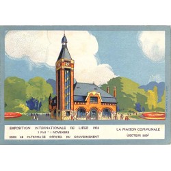 ABAO Liège Exposition universelle de Liège 1930 - La Maison communale (secteur sud).